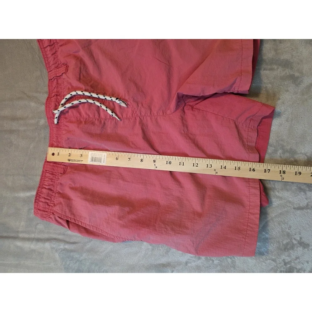 Southern Marsh Mens Swim Trunks Size S Pink Coral Mesh Liner Cut Beach